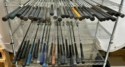 Wholesale Lot of 50 Golf Clubs - Assorted Irons and Wedges-Next Round