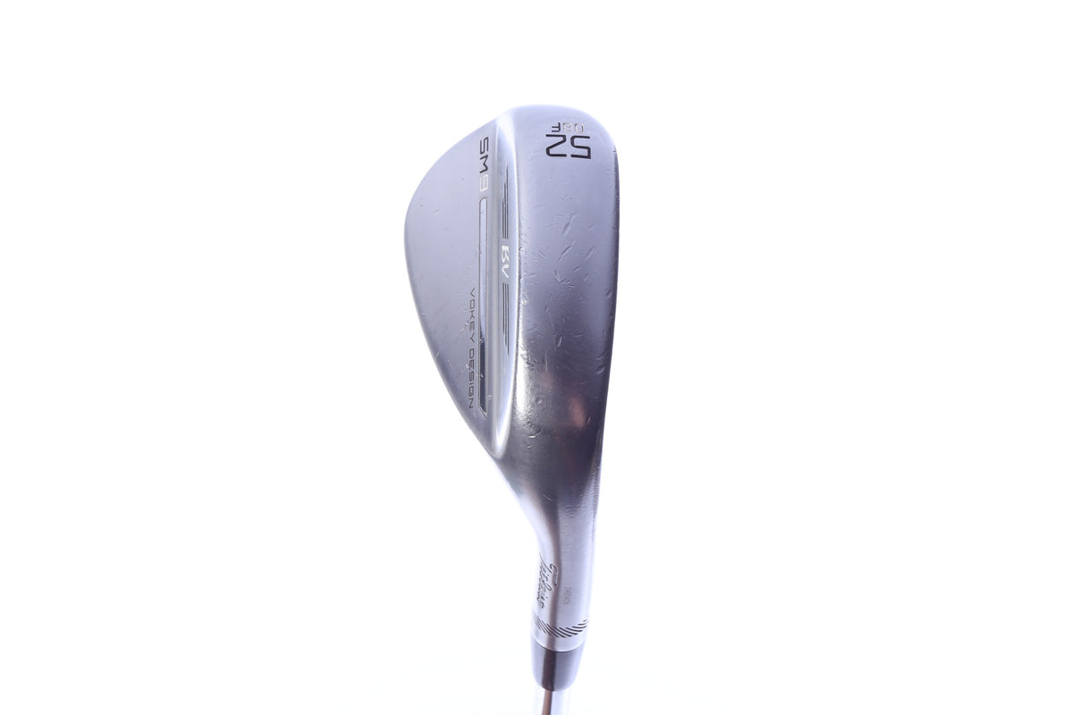 Used Titleist Vokey SM9 Tour Chrome Gap Wedge - Right-Handed - 52 Degrees - Wedge Flex
