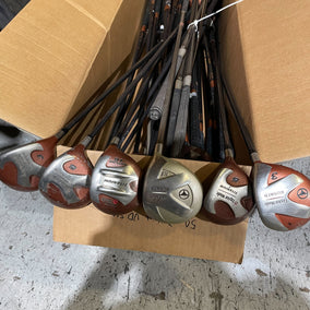 Wholesale Lot of 45 TaylorMade Ti Bubble, Burner 2 Fairway Woods-Next Round