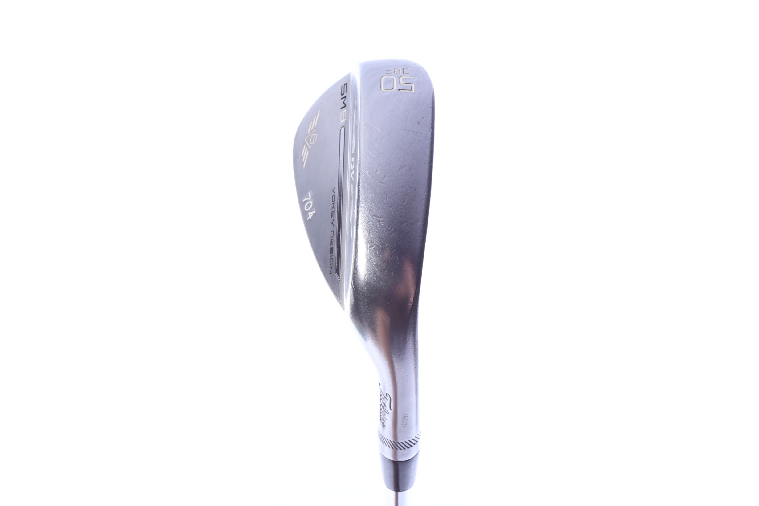 Used Titleist Vokey SM9 Tour Chrome Approach Wedge - Right-Handed - 50 Degrees - Wedge Flex-Next Round