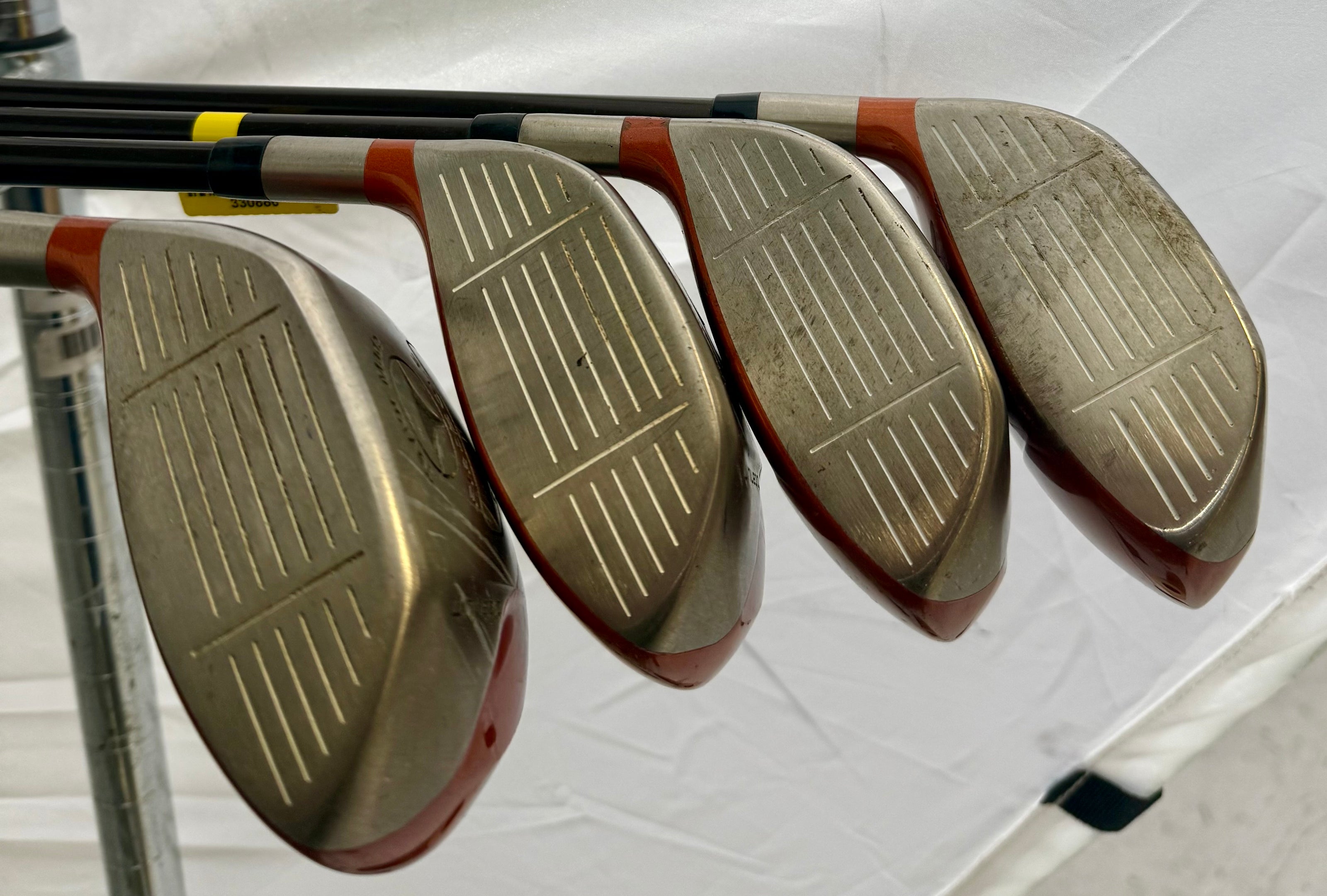 Wholesale Lot of 30 Golf Clubs - Cobra Woods & TaylorMade Drivers-Next Round