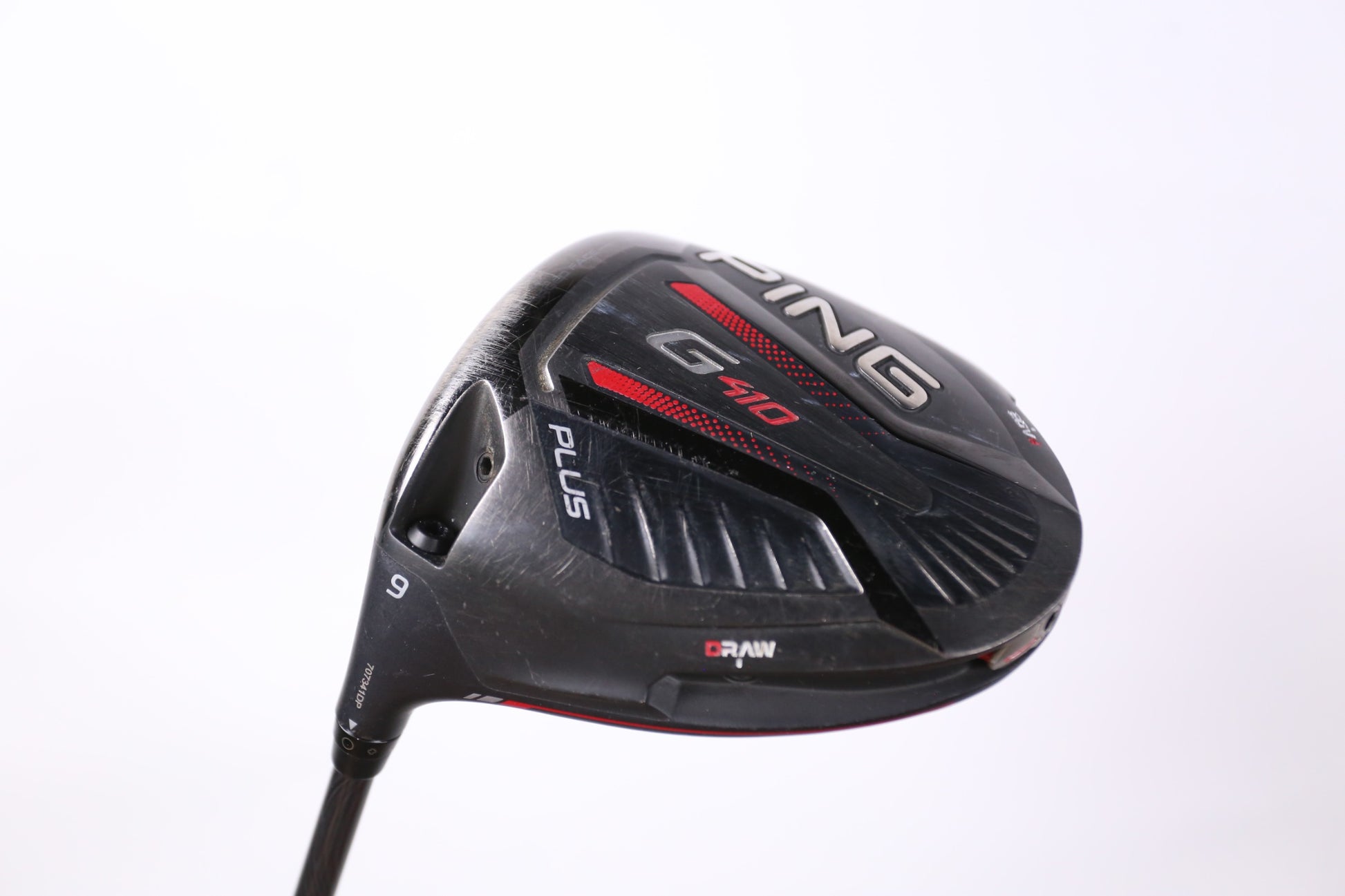 Used Ping G410 Plus Driver - 9 Degrees - Extra Stiff Flex Project X Even Flow - Left-Handed-Next Round