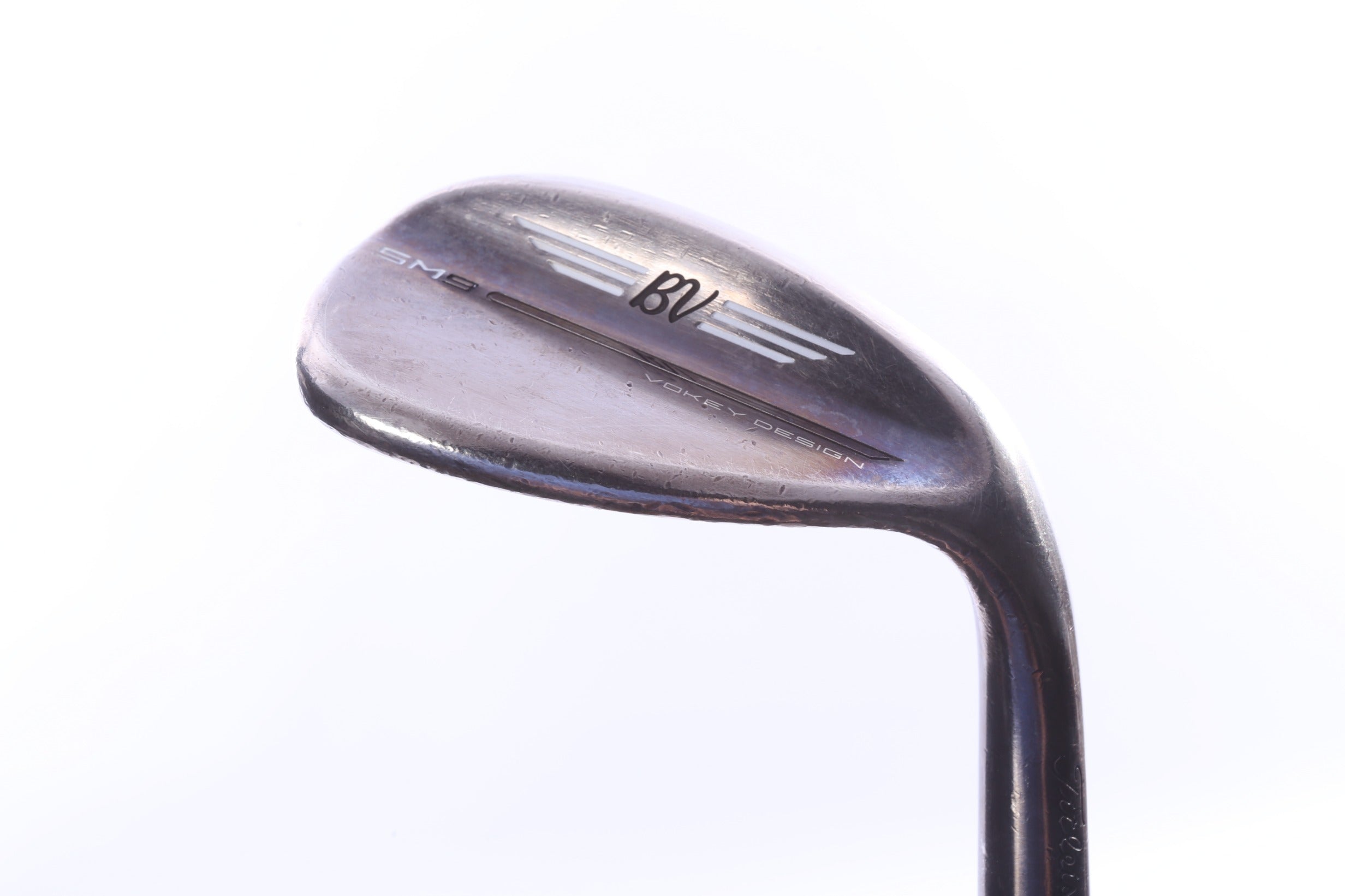 Used Titleist Vokey SM9 Brushed Steel Lob Wedge - Right-Handed - 58 Degrees - Wedge Flex-Next Round