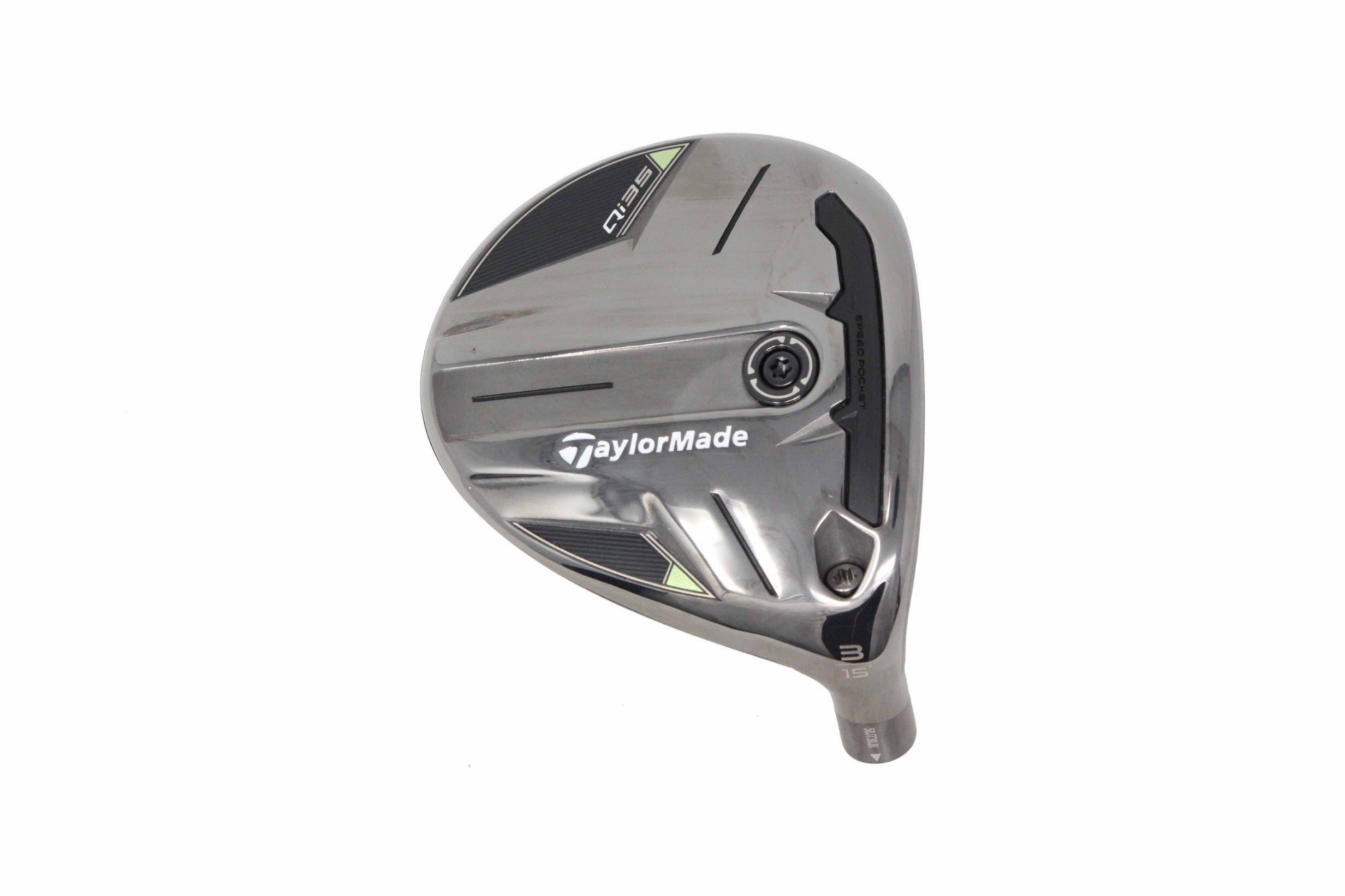 Used TaylorMade Qi35 3-Wood - HEAD ONLY - Right-Handed - 15 Degrees-Next Round