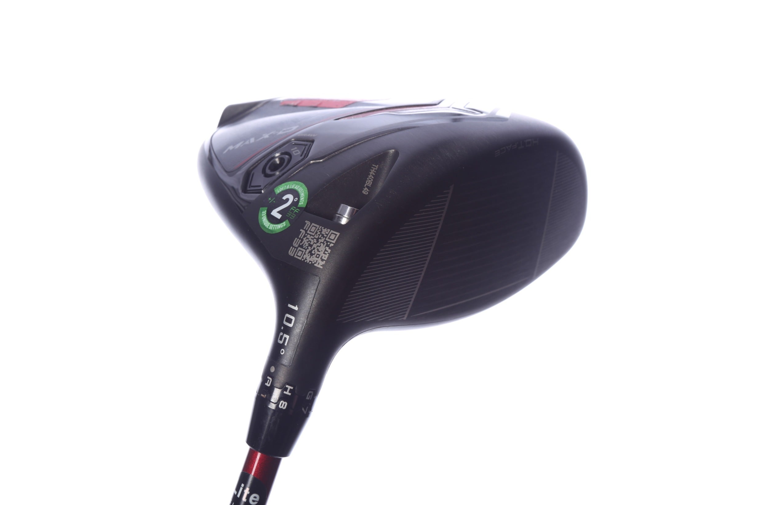 Used Cobra DS-ADAPT MAX-D Driver - 10.5 Degrees - Stiff Flex Project X Denali Red - Right-Handed-Next Round