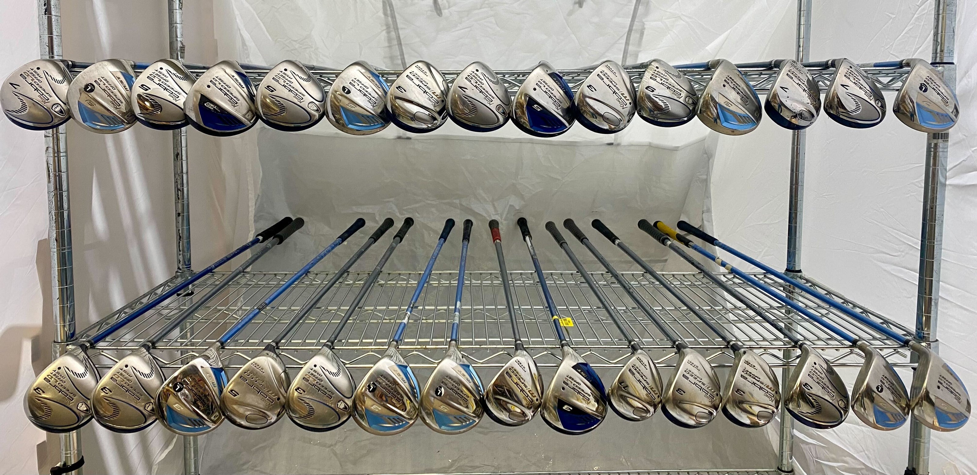 Wholesale Lot of 30 Golf Clubs - Cobra Fairway Woods-Next Round