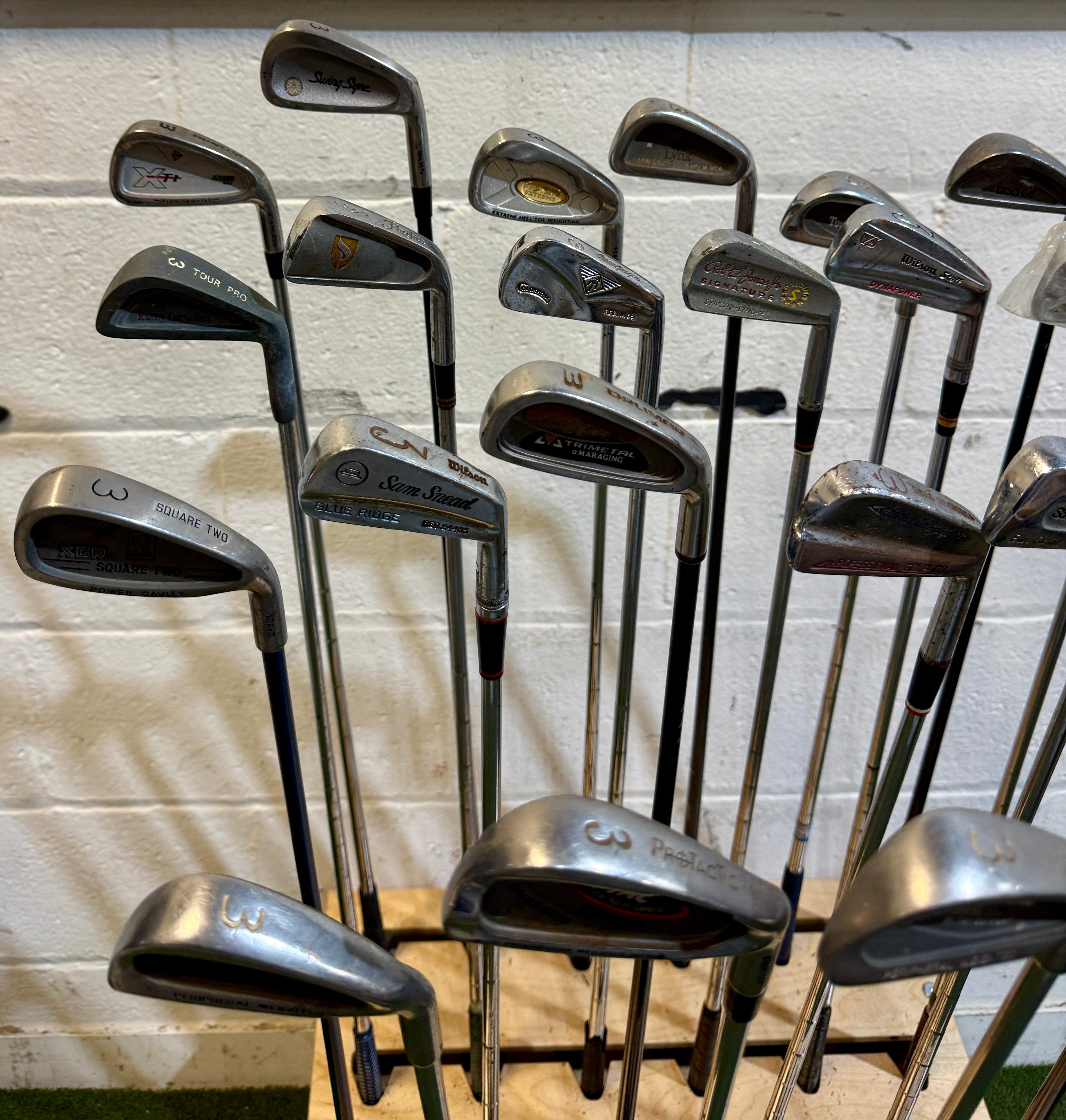 Wholesale Lot of 45 Golf Clubs - Assorted Single Irons-Next Round