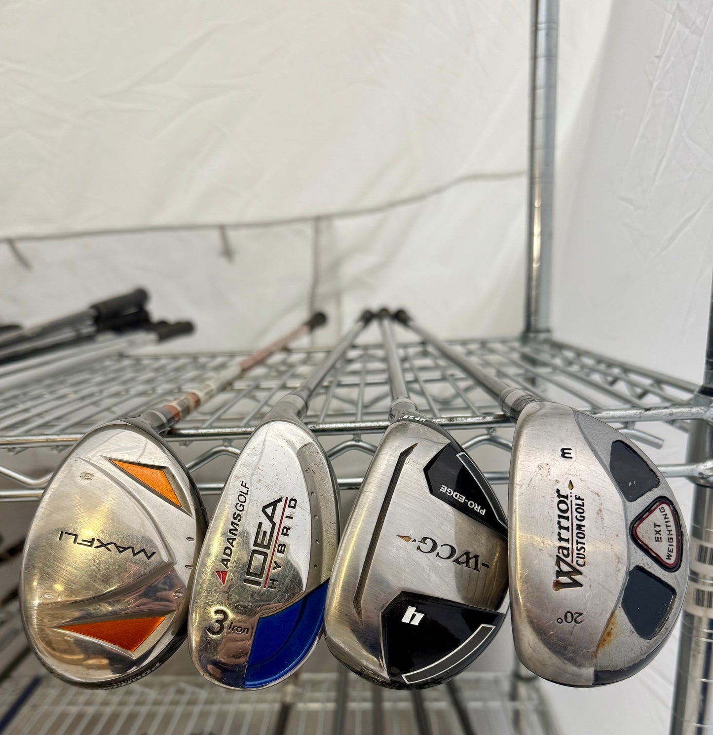 Wholesale Lot 40 Golf Clubs - Assorted Hybrids-Next Round