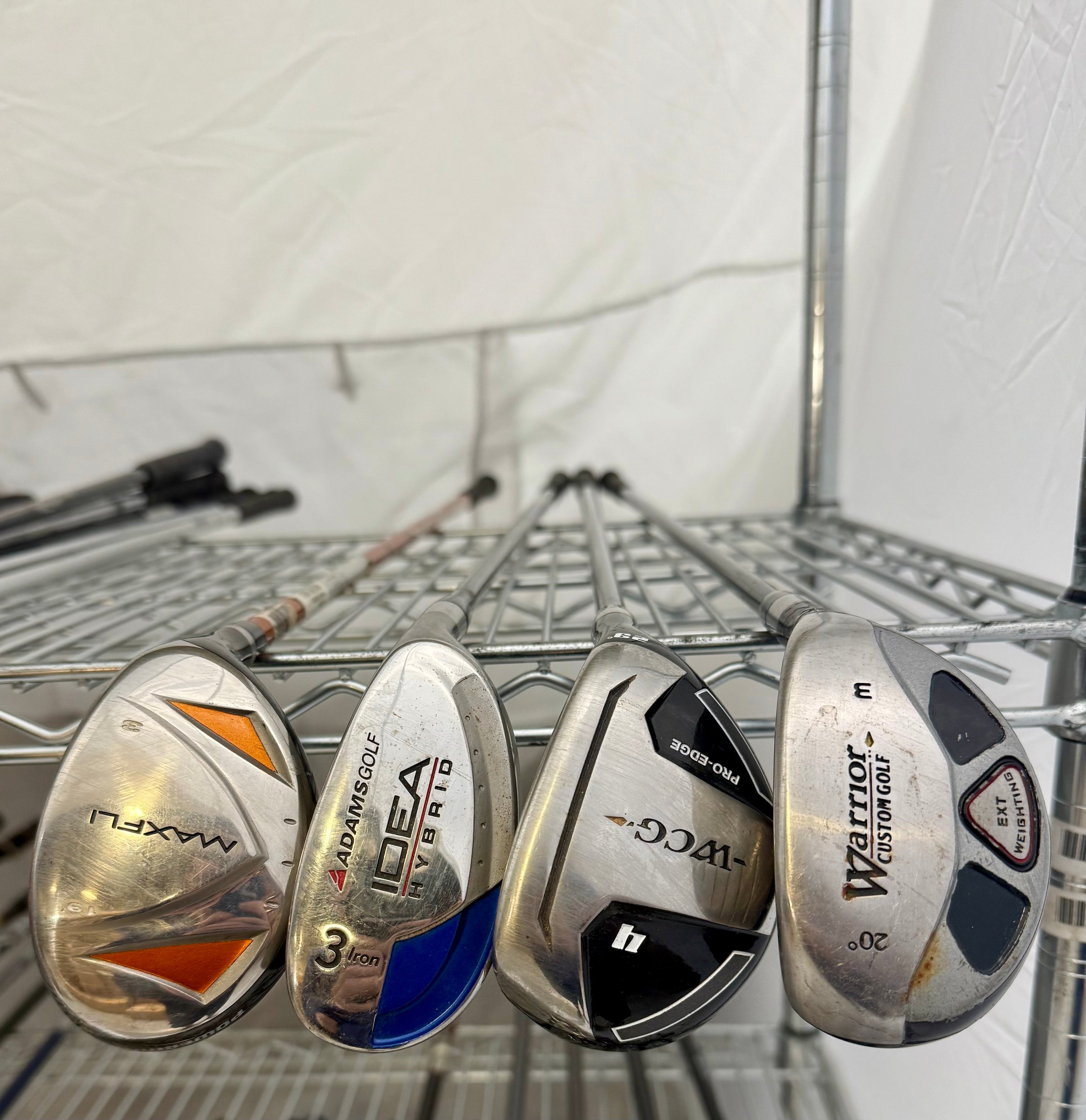 Wholesale Lot 40 Golf Clubs - Assorted Hybrids-Next Round