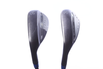 Used Titleist Vokey SM11 Jet Black Wedge Set - Left-Handed - 50*, 54* - Regular Flex