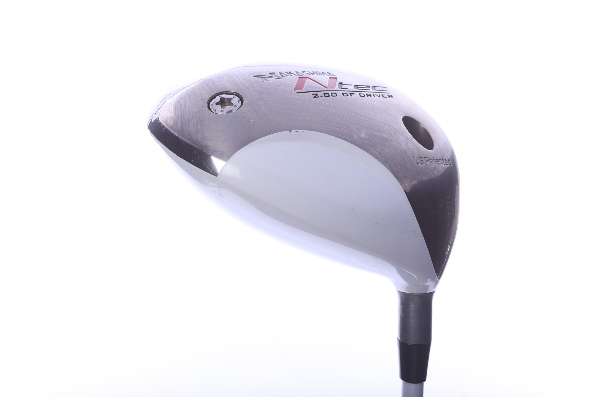 Used Nakashima Ntec 2.80 Driver - 9.5 Degrees - Stiff Flex Mitsubishi Fubuki 53x5ct - Right-Handed