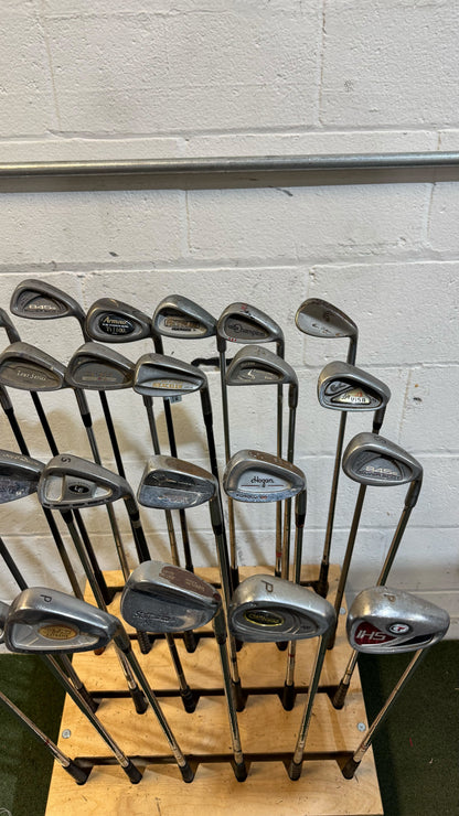 Wholesale Lot of 45 Golf Clubs - Assorted Wedges - RH/LH - Various Flexes-Next Round