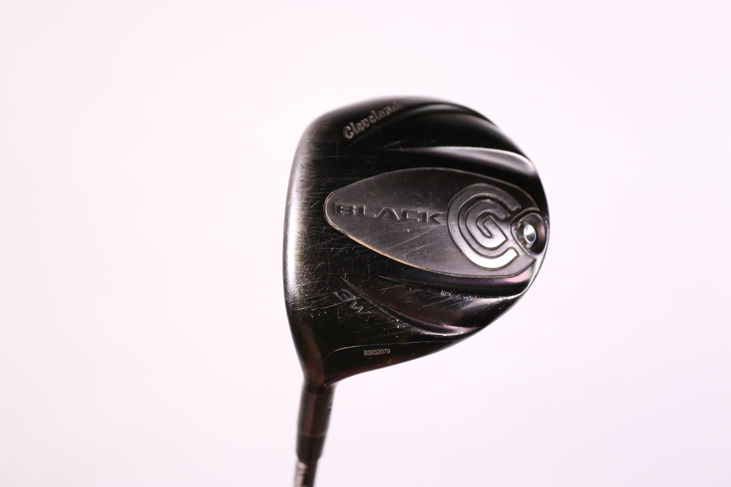 Used Cleveland CG Black 2013 3-Wood - Left-Handed - 15 Degrees - Regular Flex-Next Round