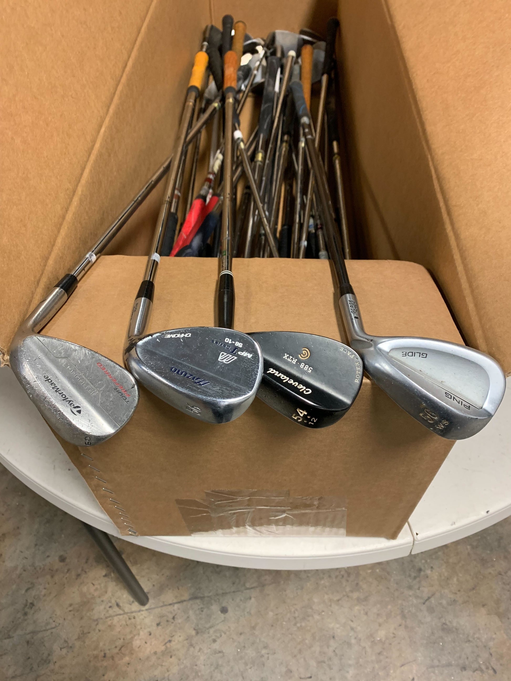 Wholesale Lot of 35 Wedges Mizuno, Cleveland, Callaway, etc-Next Round