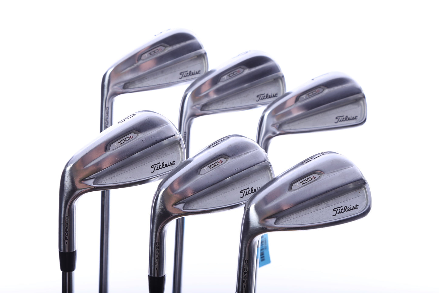 Used Titleist 2021 T100S Iron Set - Left-Handed - 5-PW - Extra Stiff Flex-Next Round