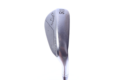 Used Callaway JAWS Raw Chrome Gap Wedge - Right-Handed - 50 Degrees - Stiff Flex
