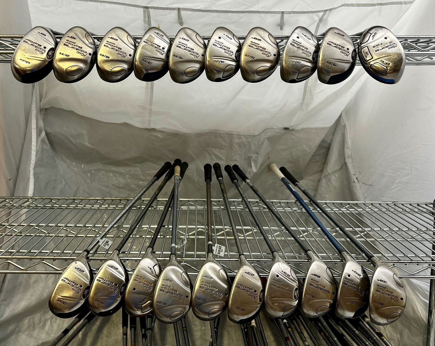 Wholesale Lot of 20 Golf Clubs - King Cobra Baffler Hybrid-Next Round