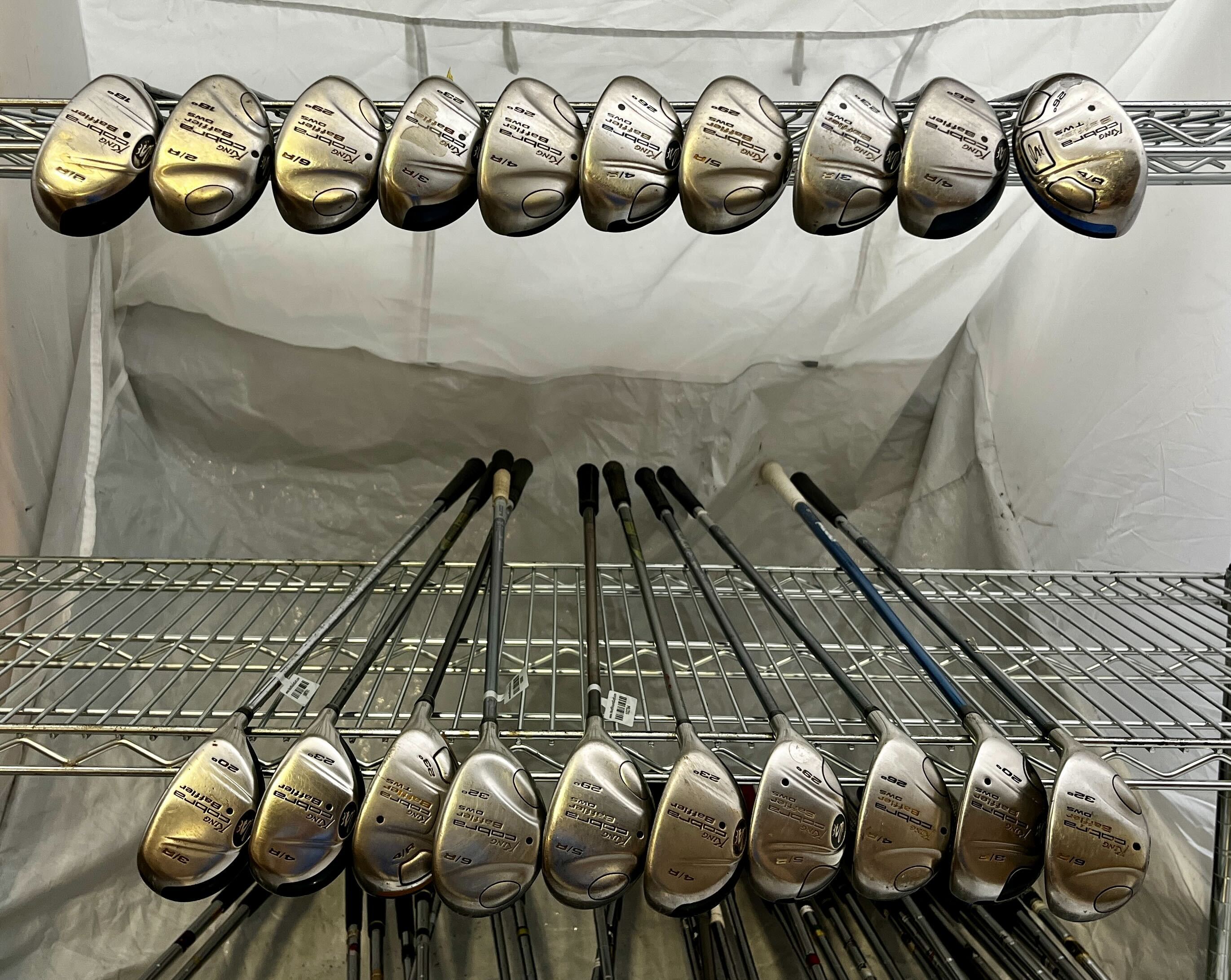 Wholesale Lot of 20 Golf Clubs - King Cobra Baffler Hybrid-Next Round