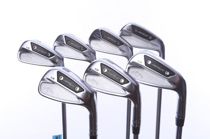 Used Callaway Apex CB 24 Iron Set - Right-Handed - 4-10 (PW) - Stiff Flex-Next Round
