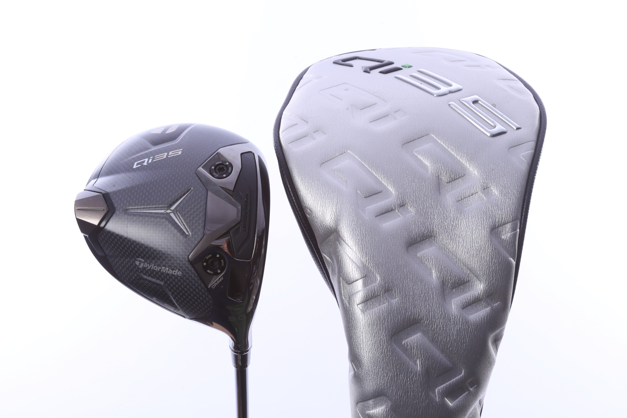 Used TaylorMade Qi35 LS Driver - 9 Degrees - Stiff Flex Project X HZRDUS Smoke RDX Red - Right-Handed-Next Round