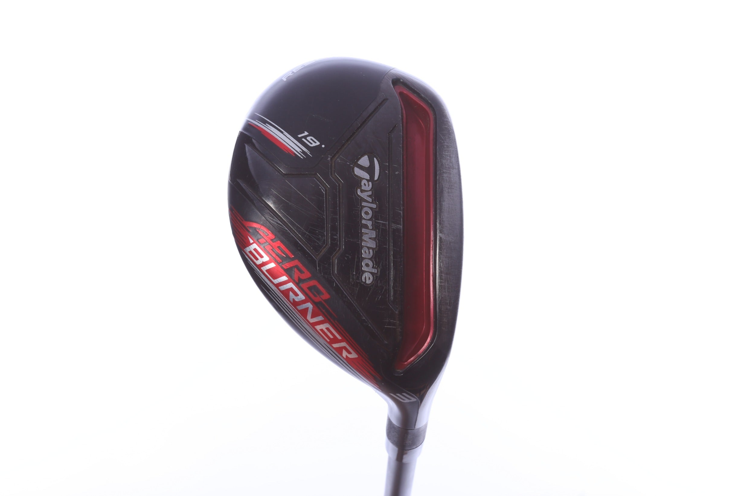 Used TaylorMade Aeroburner Black 3H Hybrid - Right-Handed - 19 Degrees - Stiff Flex-Next Round