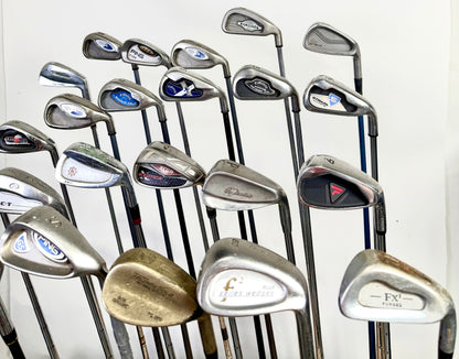 Wholesale Lot of 48 Golf Clubs - Right Handed - Assorted Irons and Wedges-Next Round