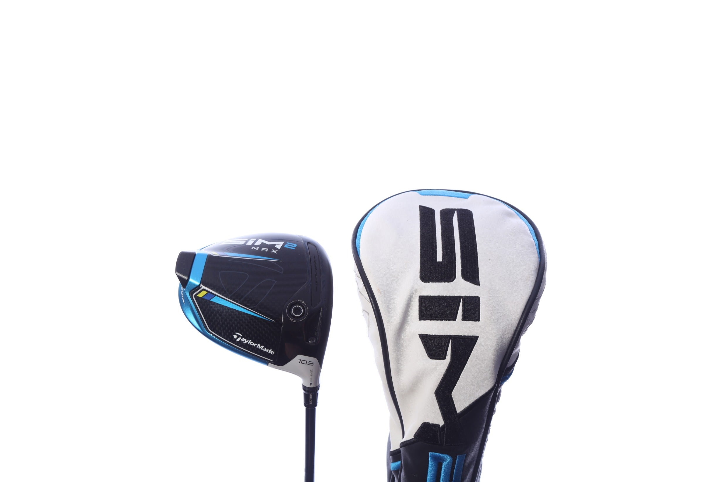 Used TaylorMade SIM2 MAX Driver - 10.5 Degrees - Stiff Flex Fujikura Ventus Blue 5 - Right-Handed