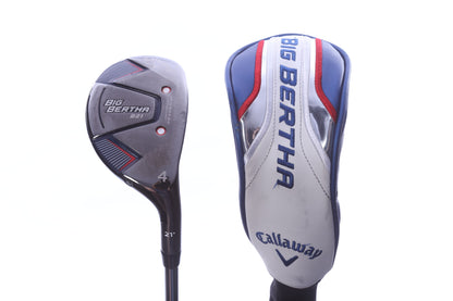 Used Callaway Big Bertha B21 4H Hybrid - Right-Handed - 21 Degrees - Stiff Flex-Next Round