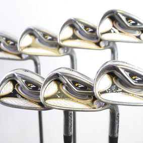 Used TaylorMade r7 Iron Set - Right-Handed - 4-PW - Stiff Flex-Next Round