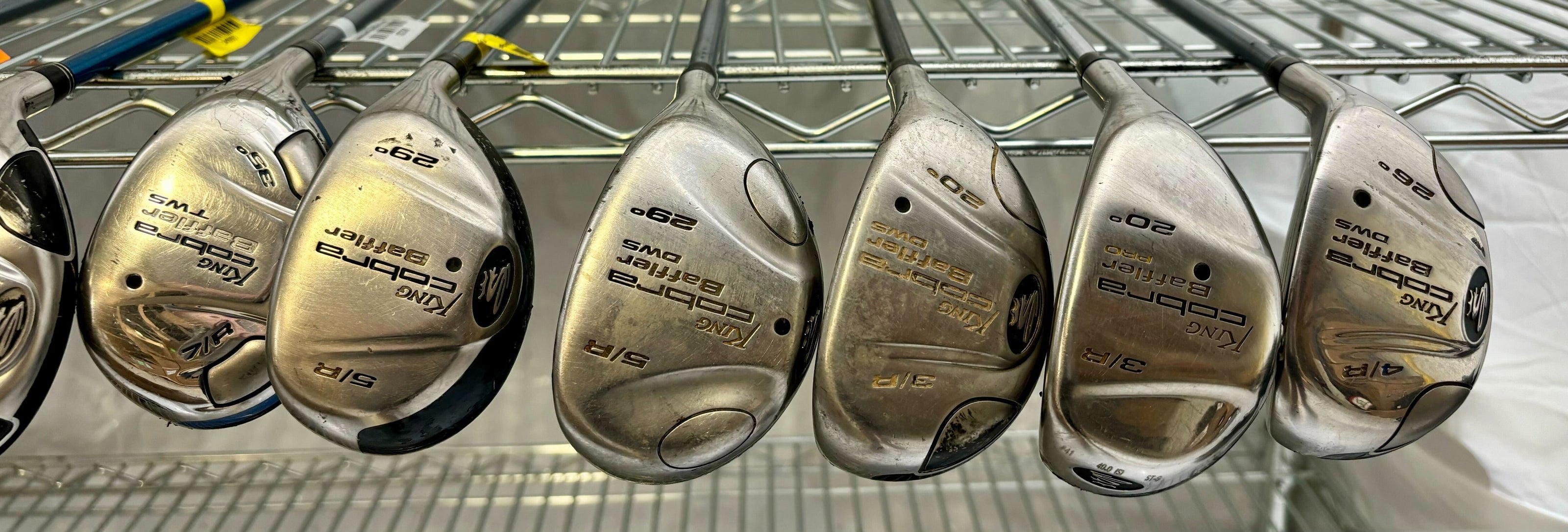 Wholesale Lot of 30 Golf Clubs - Cobra Bafflers - i Drive - Left/Right Handed-Next Round