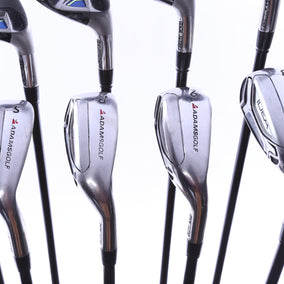 Used Adams Idea a7OS Keri Max Complete Set - Right-Handed - 3-PW, SW - Regular Flex-Next Round