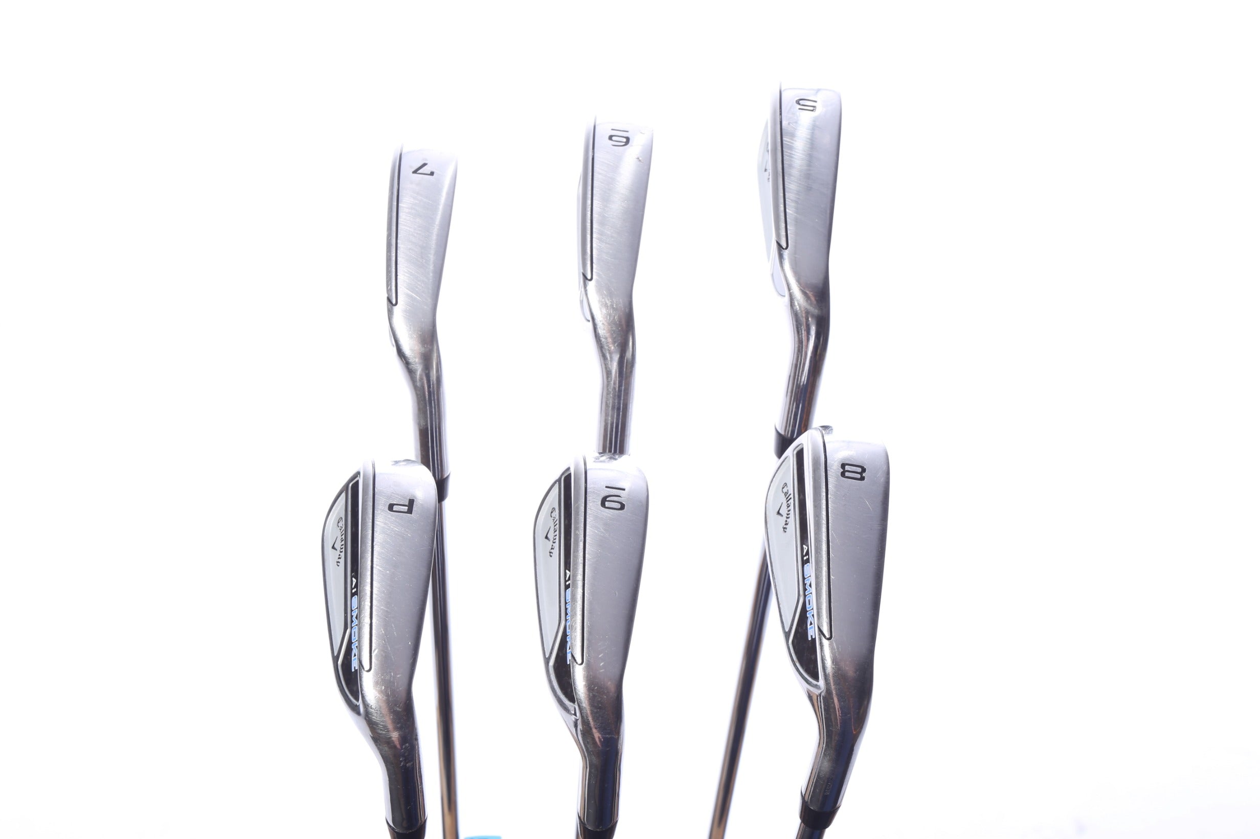 Used Callaway Paradym Ai Smoke Iron Set - Right-Handed - 5-PW - Regular Flex