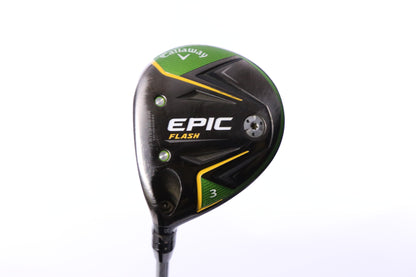 Used Callaway Epic Flash 3-Wood - Left-Handed - 15 Degrees - Regular Flex-Next Round