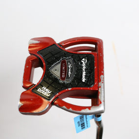 Used TaylorMade Spider Itsy Bitsy Limited Edition Red Putter - Right-Handed - 35 in - Mallet-Next Round