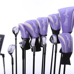 Used MacGregor DX Complete Set - Right-Handed - 1W, 3W, 5W, 7W, 5H, 6H, 7-9, SW, Chipper, Putter - Ladies Flex-Next Round