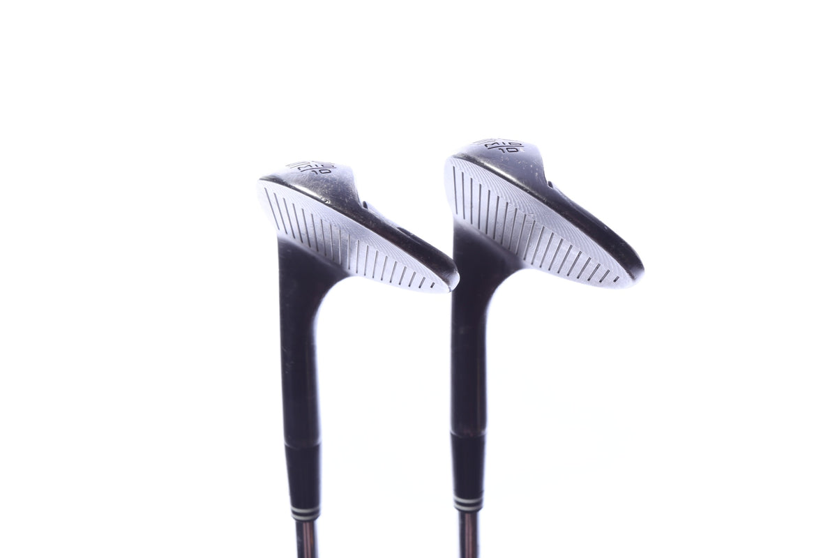 Used Cleveland RTX 6 ZipCore Black Satin Wedge Set - Right-Handed - 54*, 58* - Wedge Flex