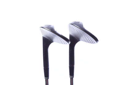 Used Cleveland RTX 6 ZipCore Black Satin Wedge Set - Right-Handed - 54*, 58* - Wedge Flex