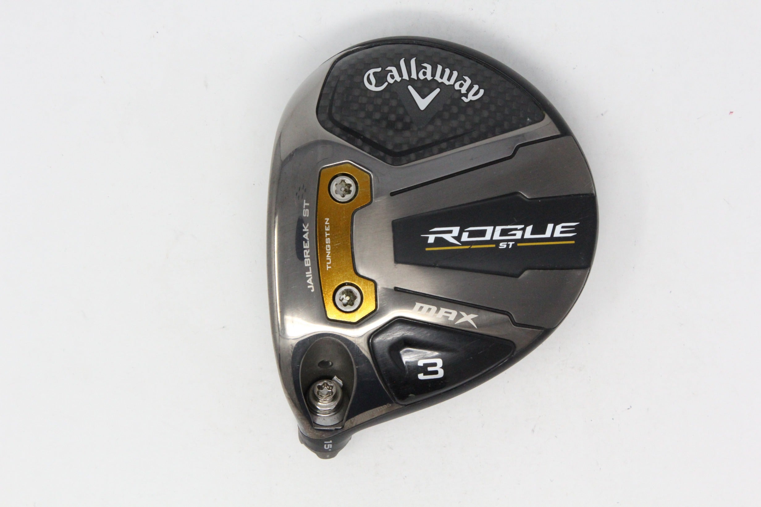Used Callaway Rogue ST MAX 3-Wood - HEAD ONLY - Left-Handed - 15 Degrees-Next Round