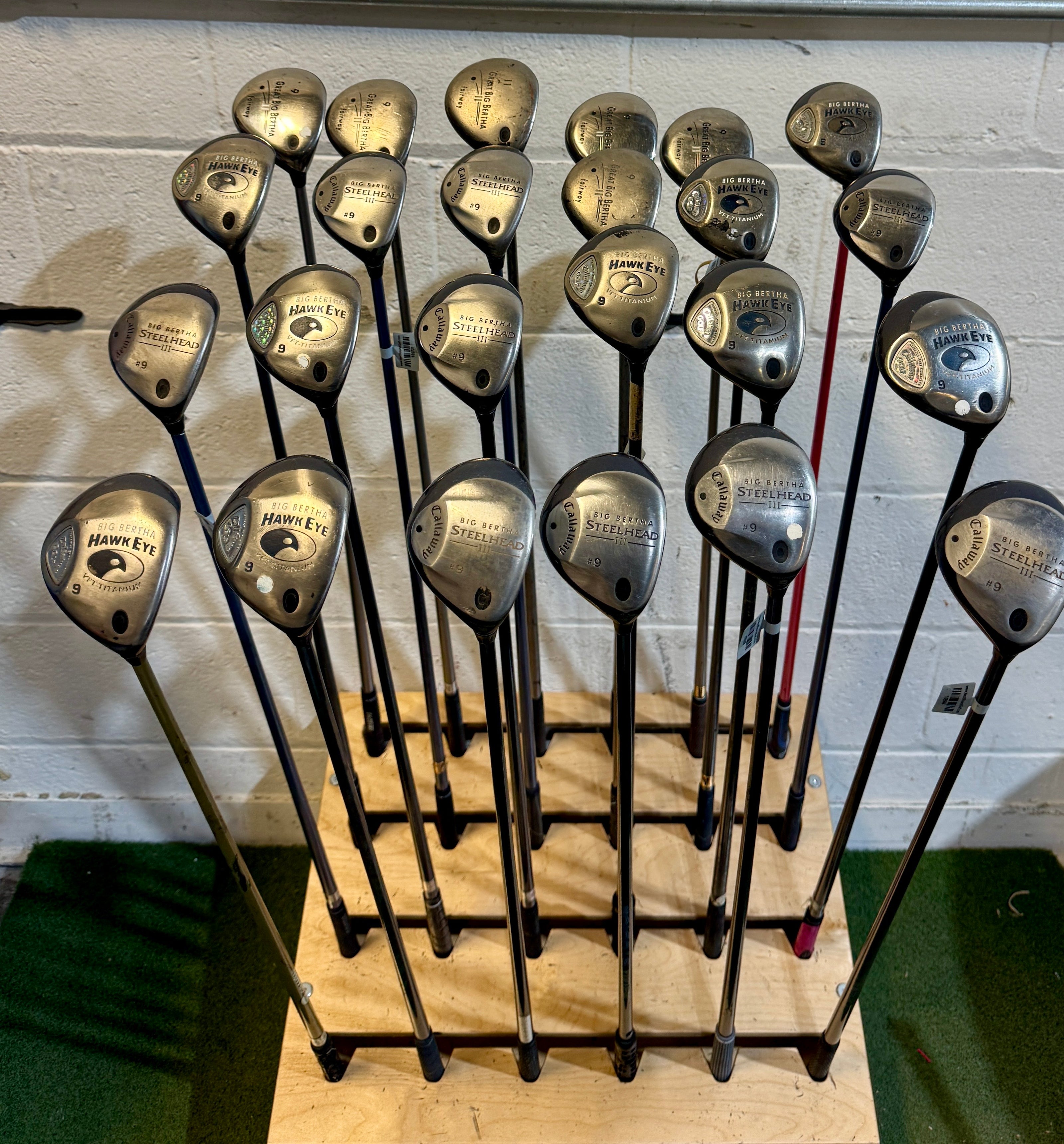 Wholesale Lot of 30 Golf Clubs - Callaway Fairway Woods