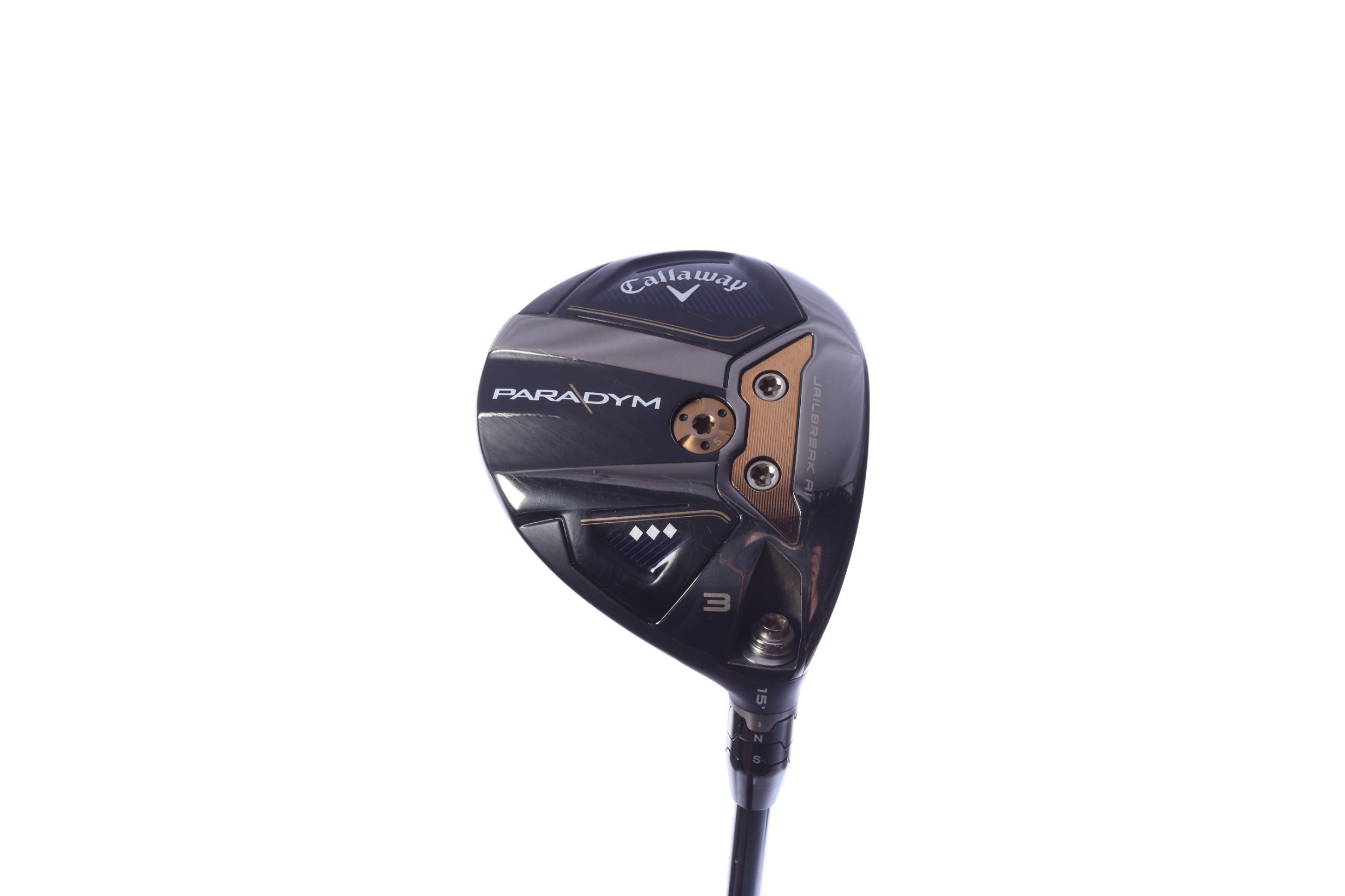 Used Callaway Paradym Triple Diamond 3-Wood - Right-Handed - 15 Degrees - Extra Stiff Flex
