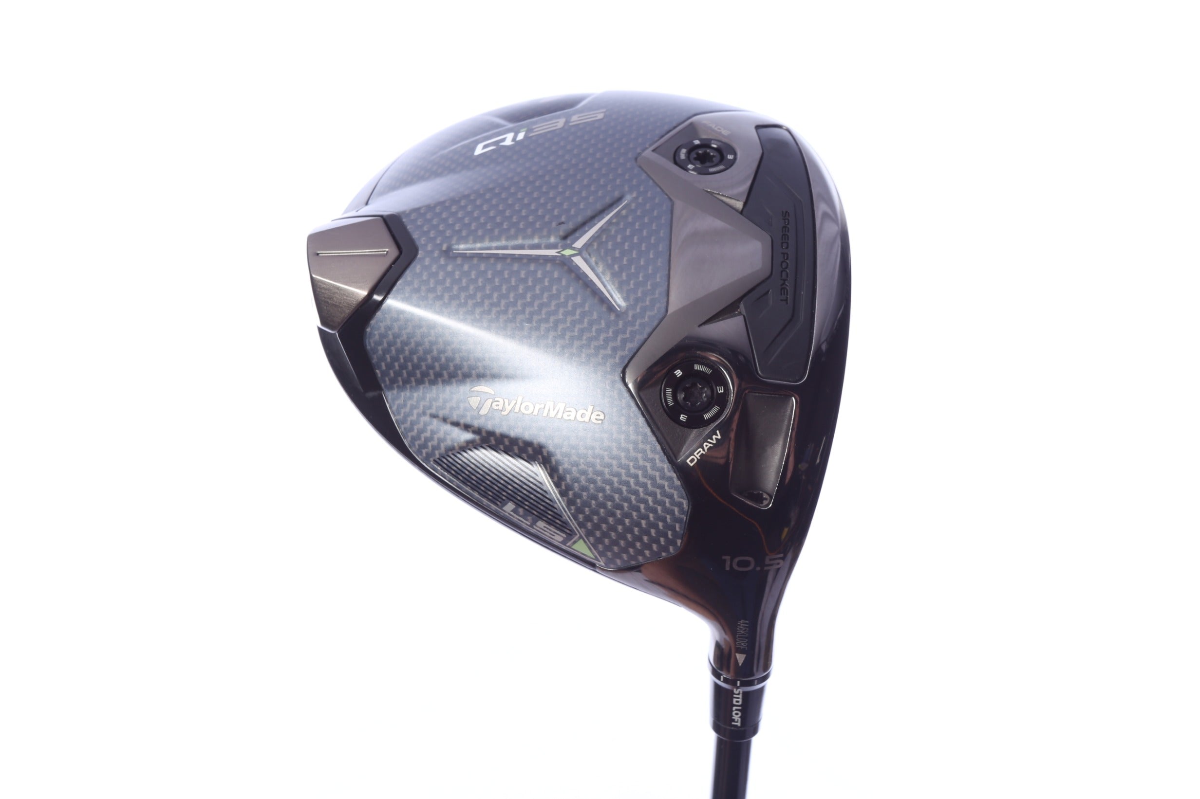Used TaylorMade Qi35 LS Driver - 10.5 Degrees - Regular Flex Project X HZRDUS RDX Smoke - Right-Handed