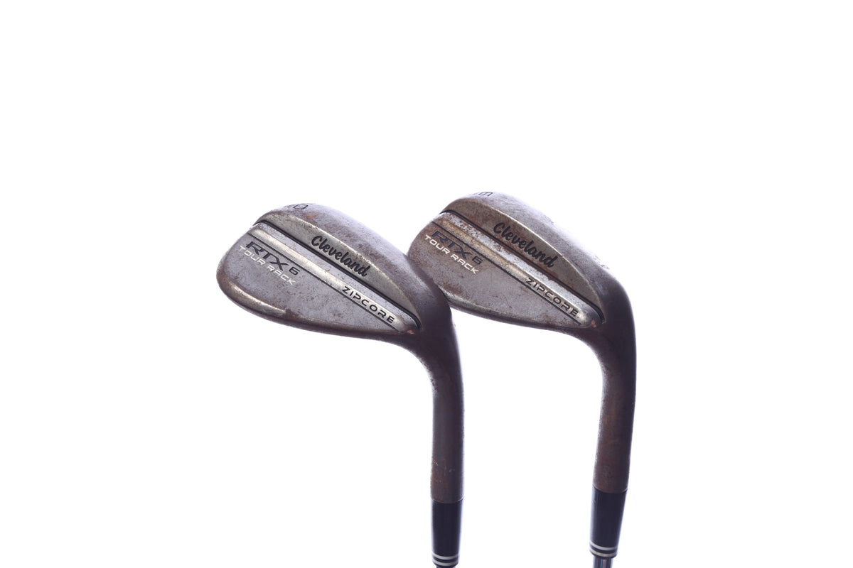 Used Cleveland RTX 6 ZipCore Tour Rack Wedge Set - Right-Handed - 56*, 60* - Stiff Flex