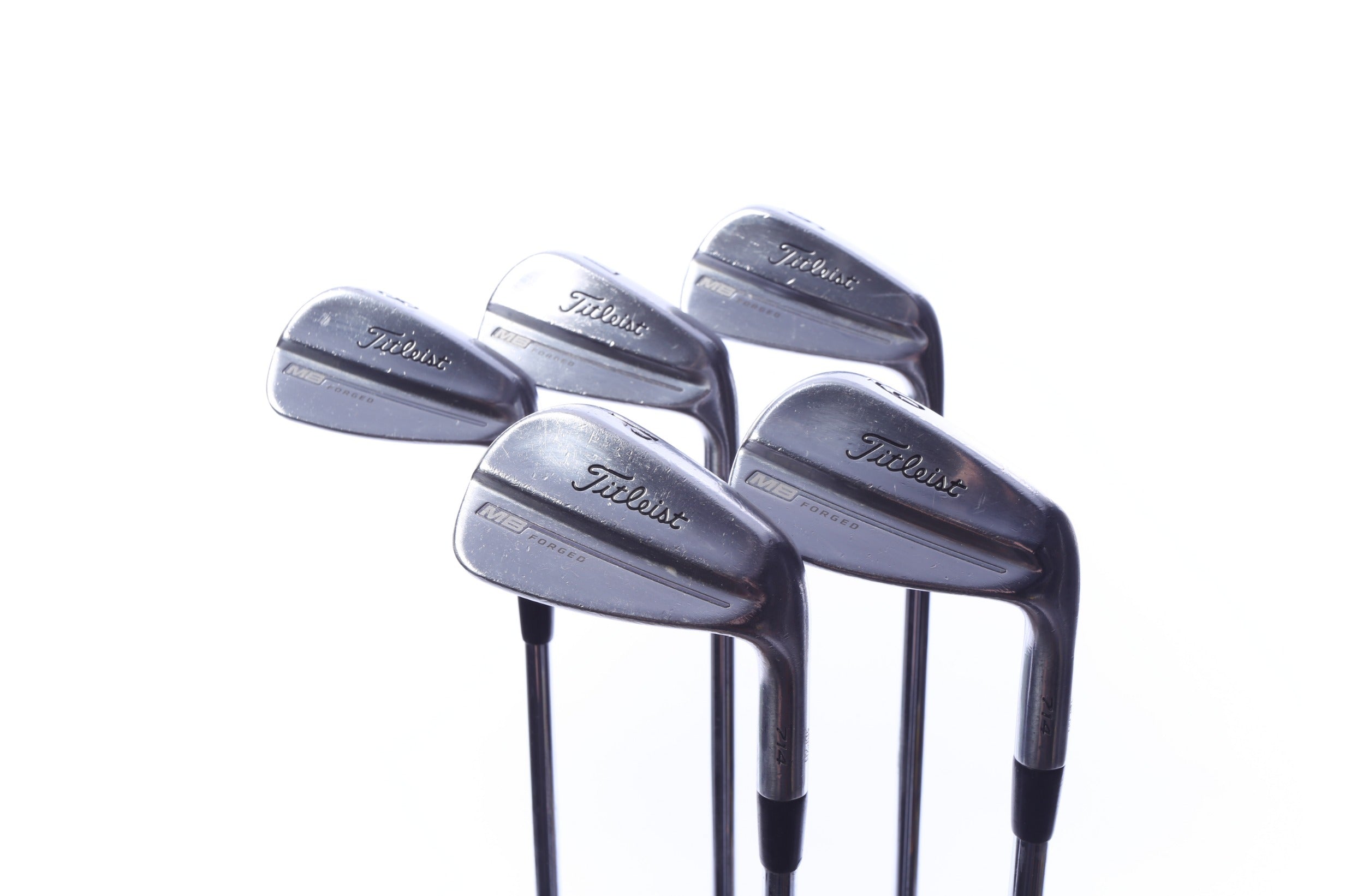 Used Titleist MB 714 Forged Iron Set - Right-Handed - 6-PW - Extra Stiff Flex