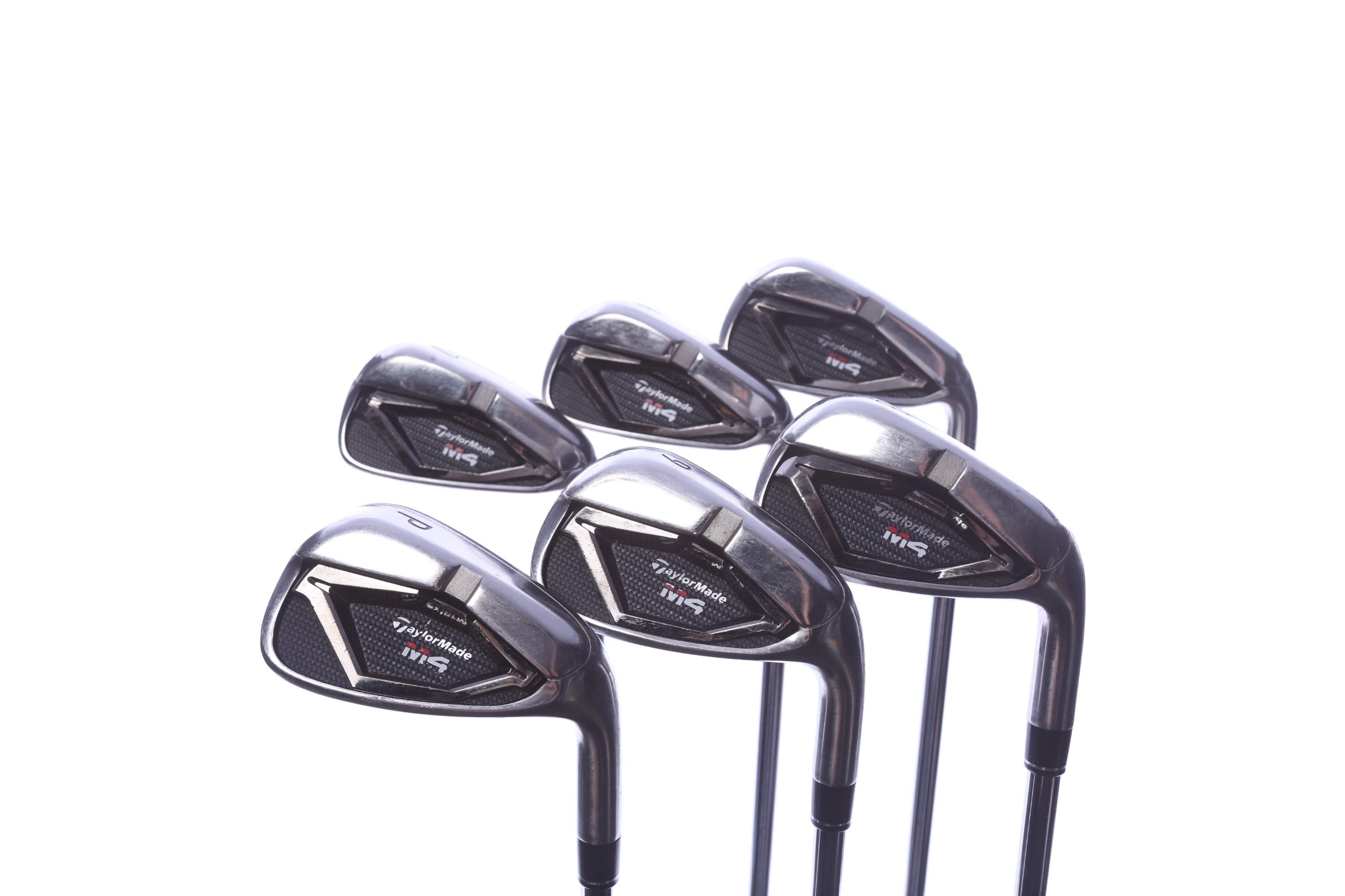 Used TaylorMade M4 2021 Iron Set - Right-Handed - 5-PW - Stiff Flex