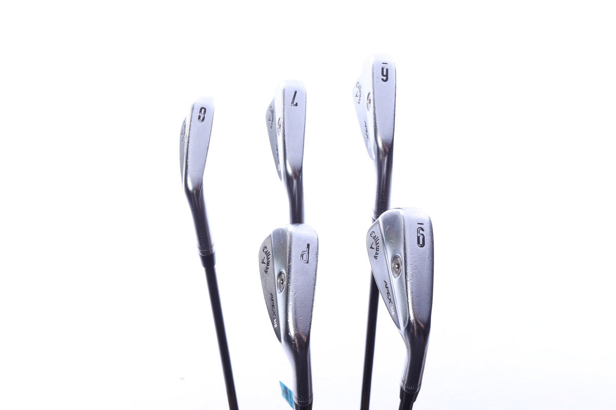 Used Callaway Apex MB 21 Iron Set - Right-Handed - 6-PW - Variable Flex