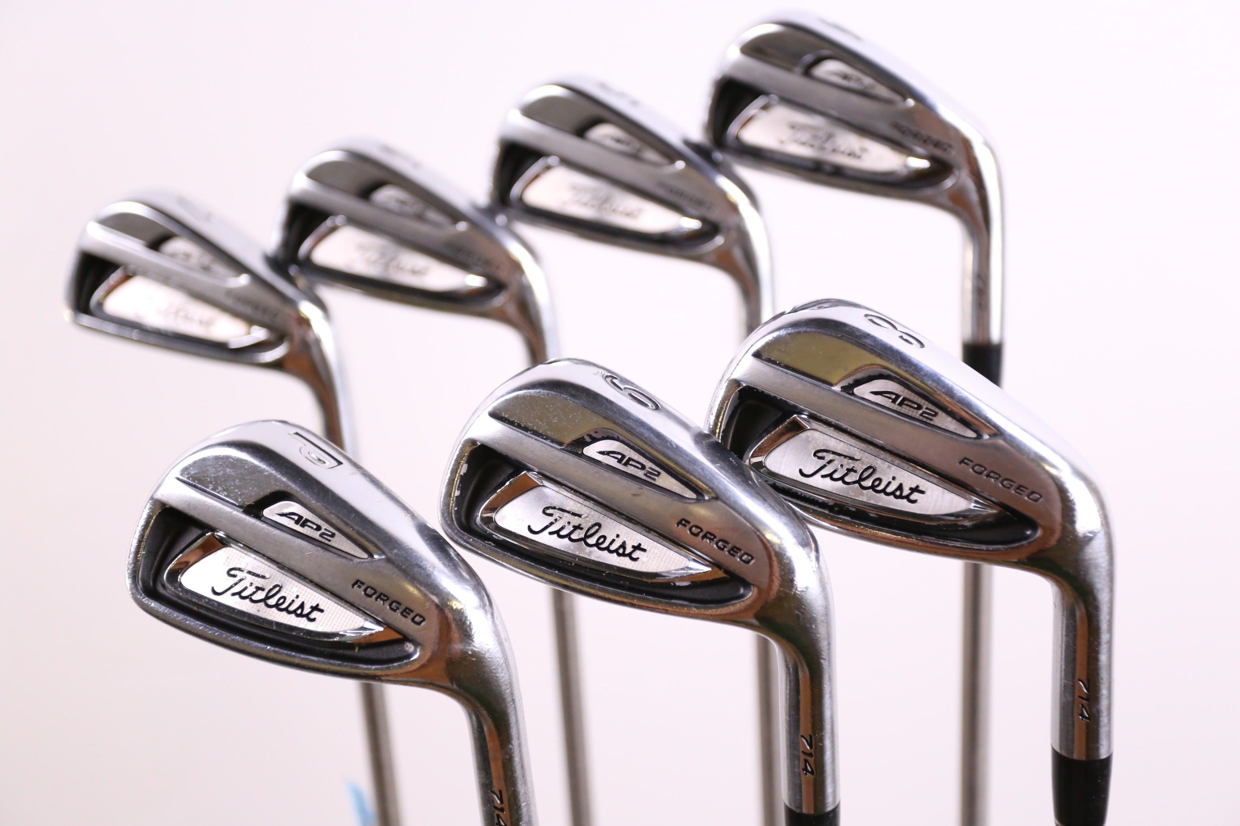 Used Titleist AP2 714 Forged Iron Set - Right-Handed - 4-PW - Regular Flex