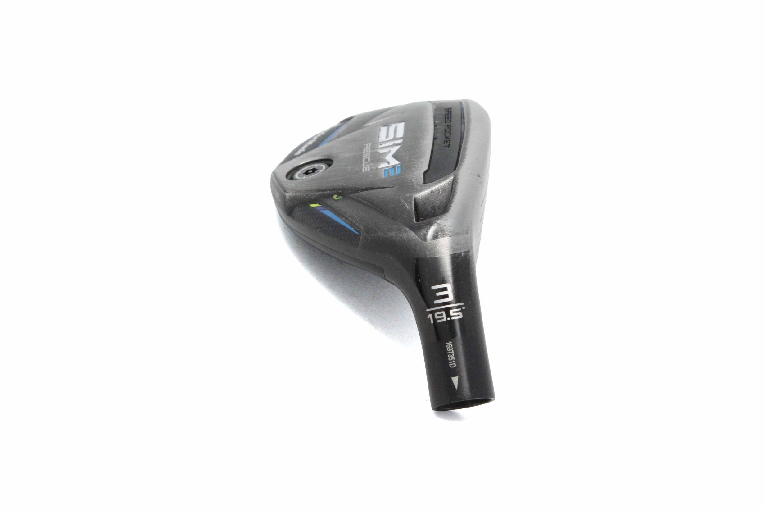 Used TaylorMade SIM2 Rescue 3H - HEAD ONLY - Right-Handed - 19.5 Degrees