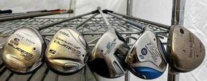 Wholesale Lot of 30 Golf Clubs - Mixed Fairway Woods-Next Round