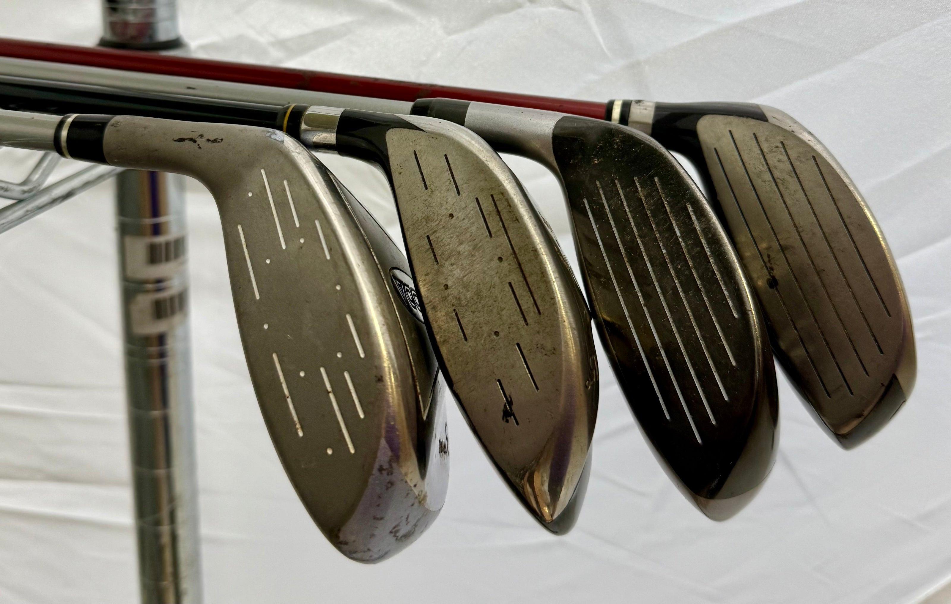 Wholesale Lot of 30 Golf Clubs - Assorted Fairway Woods & Hybrid-Next Round