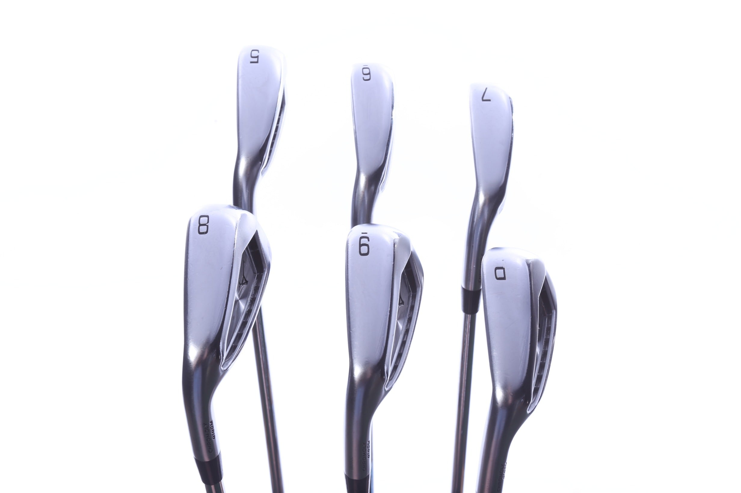 Used Mizuno JPX 921 Hot Metal Iron Set - Left-Handed - 5-PW - Regular Flex